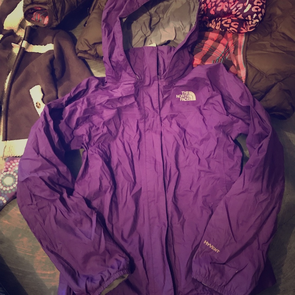 Girls Northface Jacket Shell windbreaker size L